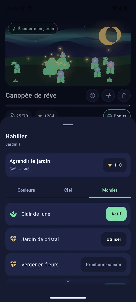 Les mondes du jardin