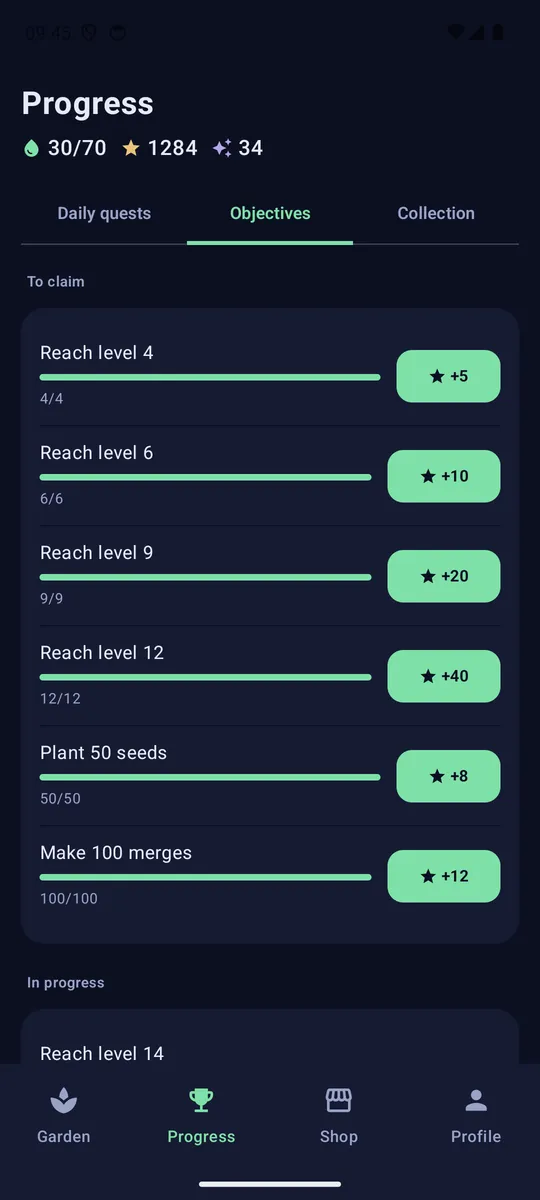 Quests and objectives